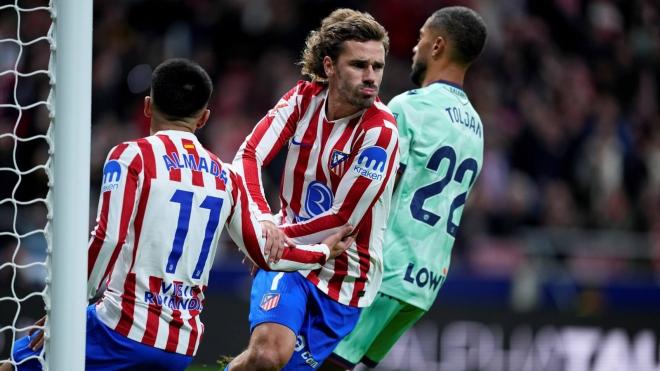 Antoine Griezmann, en el Atlético de Madrid - Levante (Foto: Europa Press).