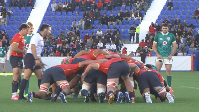 Imágenes del partido entre España e Irlanda (ElDesmarque)