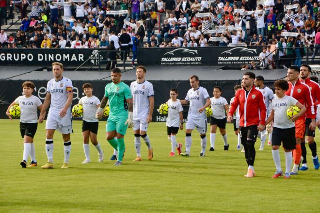 Imagen del Ceuta-Almería (Foto: LALIGA).