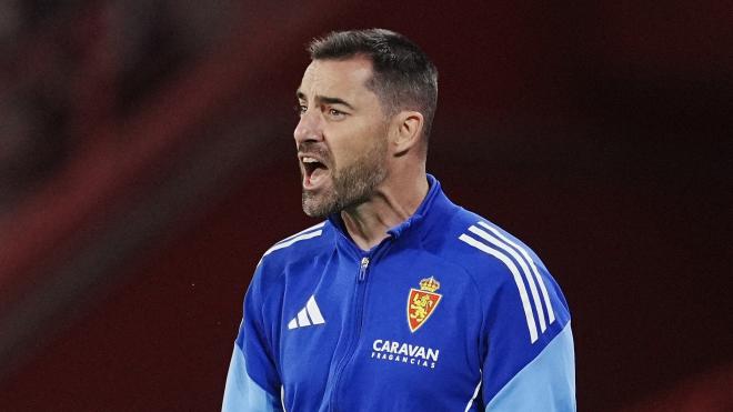 Rubén Sellés, entrenador del Real Zaragoza (Foto: LALIGA).