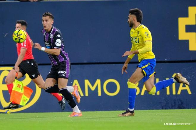 Alejo, ante el Cádiz.