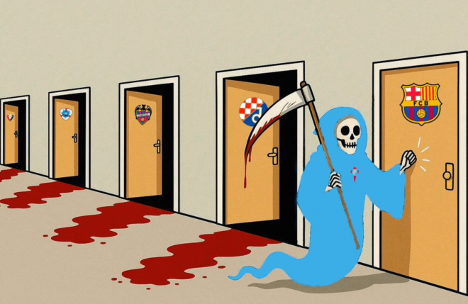 Meme del Celta al FC Barcelona (Foto: Celta).