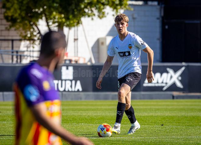 El VCF Mestalla empata contra el Andratx en casa (Foto: Valencia CF)