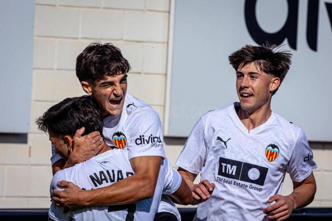El VCF Mestalla empata contra el Andratx en casa (Foto: Valencia CF)
