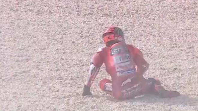 Pecco Bagnaia, en Portimao (Foto: MotoGP).