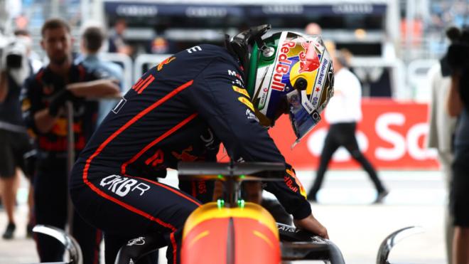Max Verstappen, en Interlagos (Foto: Red Bull).