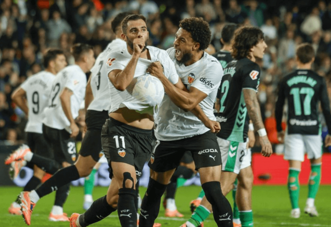 Gol de Luis Rioja con dedicatoria especial (Foto: LaLiga)