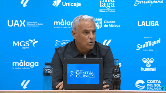 Sergio Pellicer, en rueda de prensa.