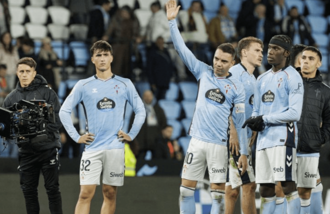 El Celta, tras perder ante el FC Barcelona (Foto: LaLiga).
