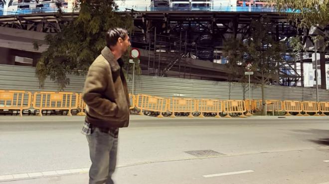 Leo Messi, en los aledaños del Camp Nou (Foto: @LeoMessi)
