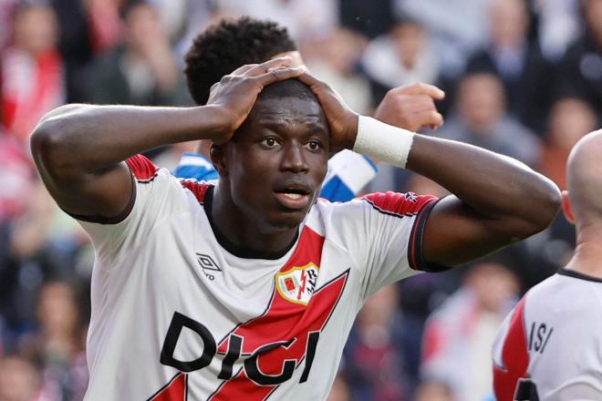 Nobel Mendy, con el Rayo (Foto: EFE)