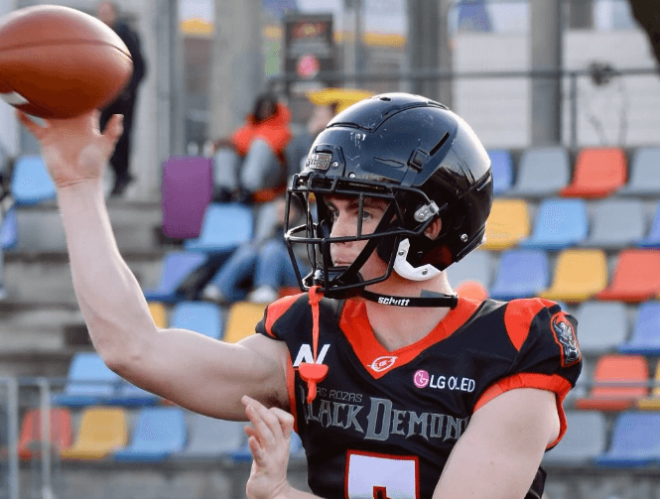 Adrián Bermúdez, jugador de la NFL Academy (Foto: Instagram)
