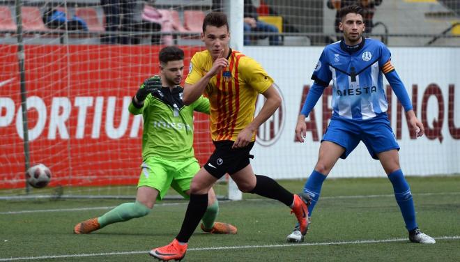 Ferrán Jutglà con el Sant Andreu (Foto: Sant Andreu).