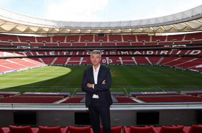 Gil Marín, en el Riyadh Air Metropolitano (ATM)