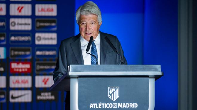 Enrique Cerezo, presidente del Atlético de Madrid (Cordon Press)