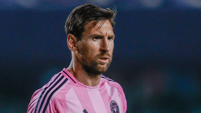 Leo Messi, en un partido con el Inter Miami (Foto: Cordon Press).