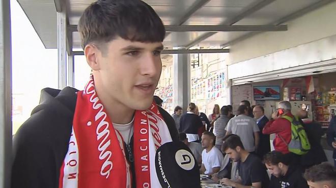 José Pedraza atiende a ElDesmarque.