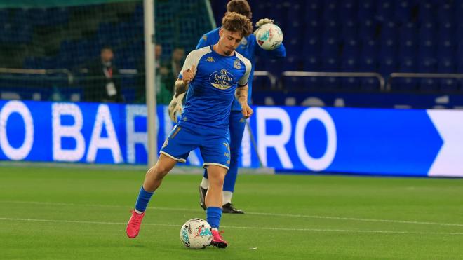 Mario Soriano, con el Deportivo de La Coruña (Foto: LALIGA).