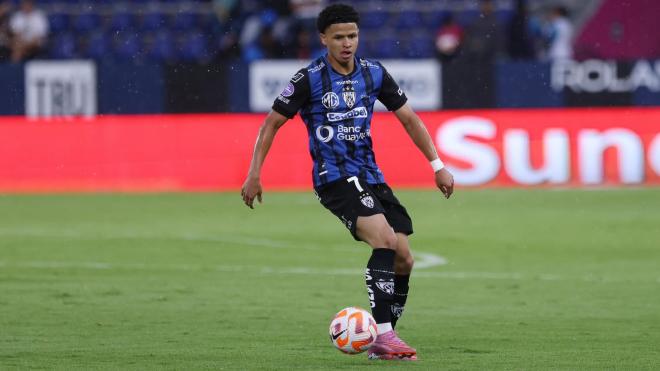 Patrik Mercado, jugador de Independiente del Valle (Foto: @IDV_EC).