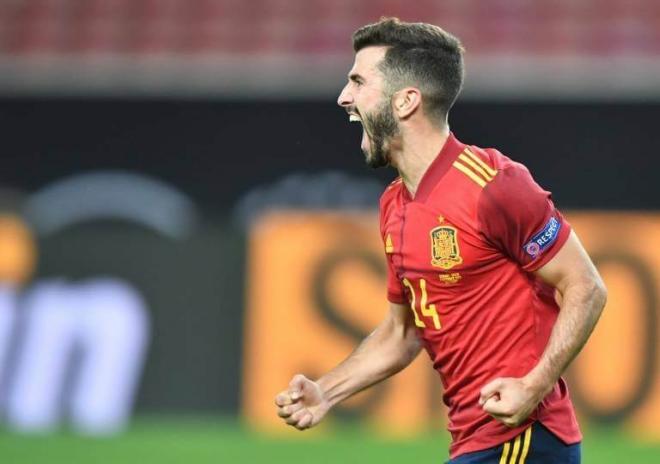 Gayà con la Selección Española