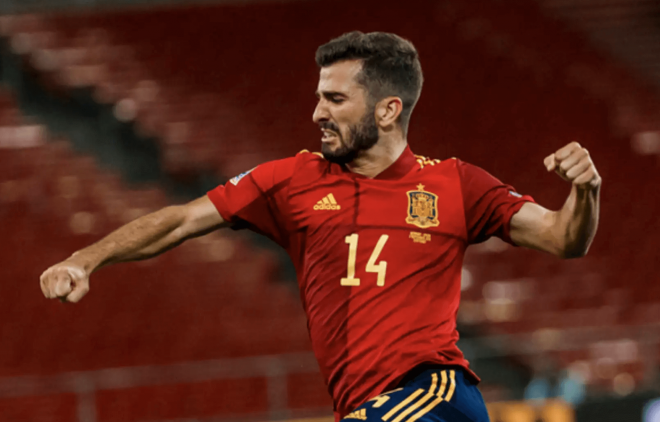 Gayà con la Selección Española