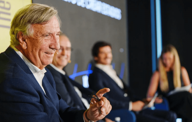 Mark Fenwick en el World Football Summit (Foto: WFS)