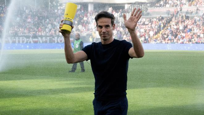 Iñigo Pérez, entrenador del Rayo Vallecano (Cordon Press)