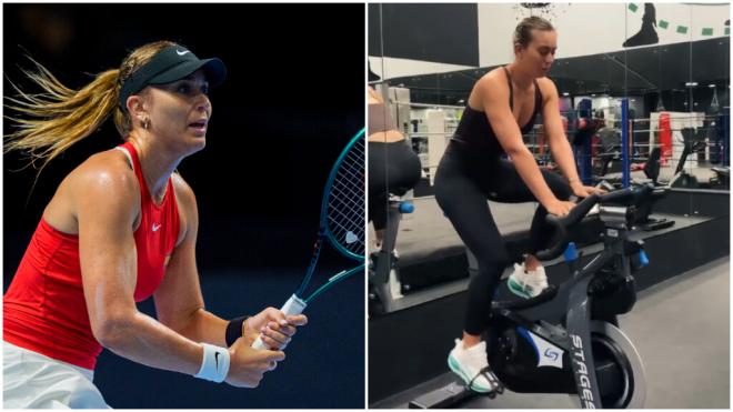 Paula Badosa en su día a día (IG: paulabadosa)