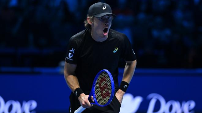 Álex de Miñaur en el partido ante Fritz (Foto: X)