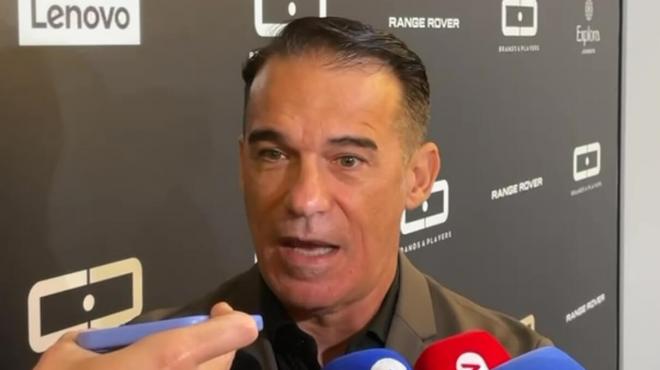 Luis García Plaza, en un acto en Madrid (Imagen: ElDesmarque).