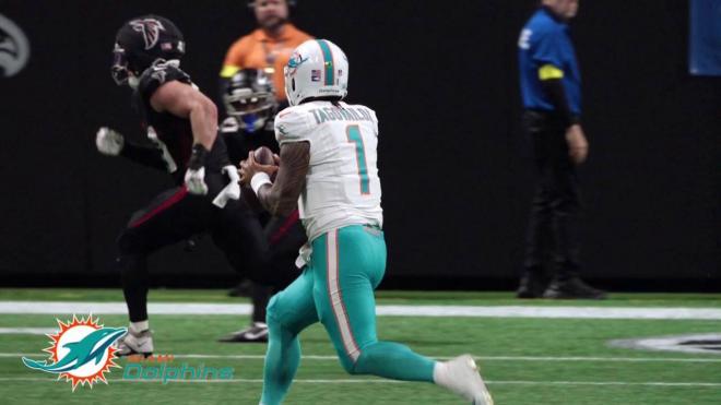 Tua Tagovailoa, quarterback de los Miami Dolphins.