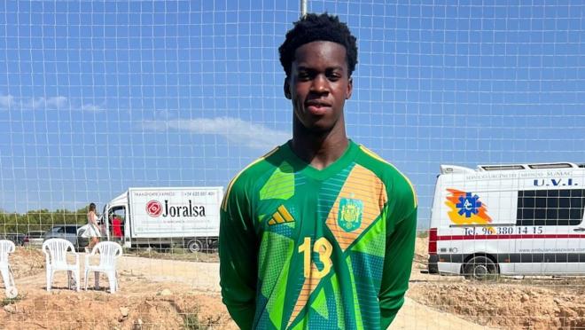 Darlington Osuchukwu, jugador del Manchester United (Imagen: Instagram).