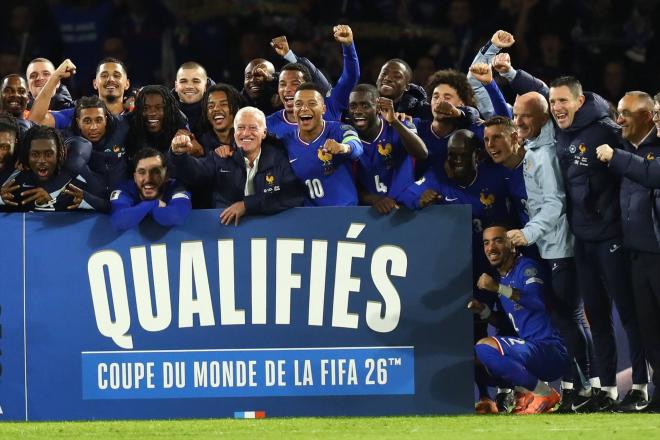 Francia, clasificada para el Mundial 2026 (Foto: Europa Press).