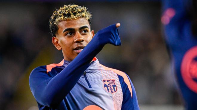 Lamine Yamal, en Champions League (Cordon Press)