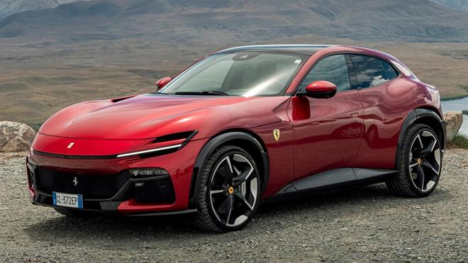 El Ferrari Purosangue, uno de los favoritos de Pedri