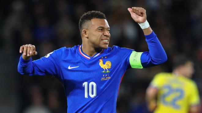 Kylian Mbappé en un partido de Francia (Cordon Press)