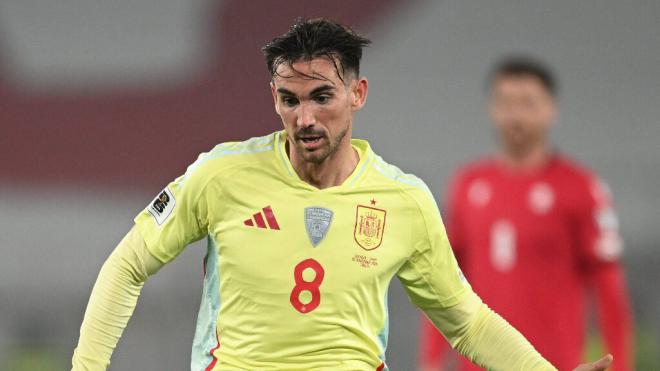 Fabián Ruiz durante el partido contra Georgia (Fuente: Cordon Press)