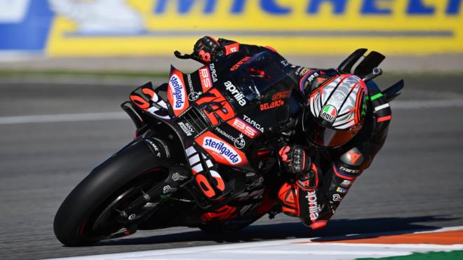 Marco Bezzecchi, en Valencia (Foto: Michelin).