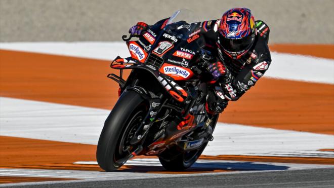 Jorge Martín, en el Gran Premio de Valencia (Foto: Europa Press).