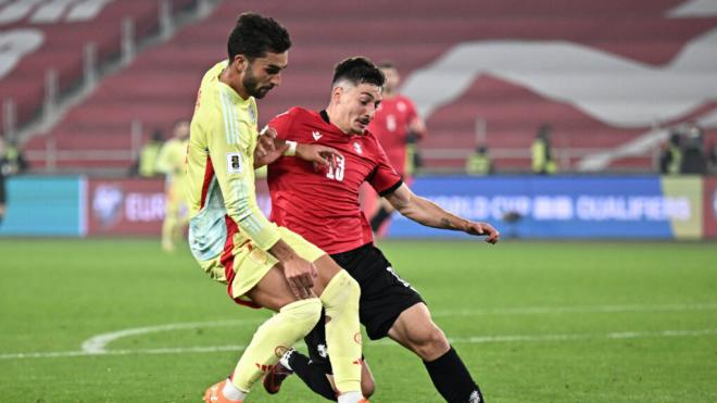Ferran Torres, ante Georgia (Foto: Cordon Press)