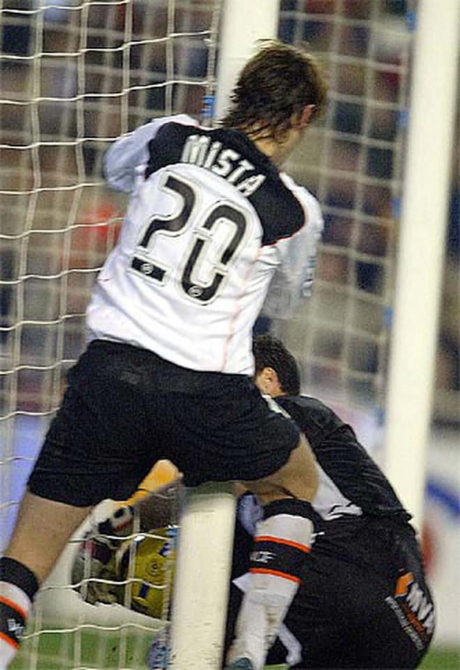 Gol fantasma de Mista (Foto: Museo Levante UD)
