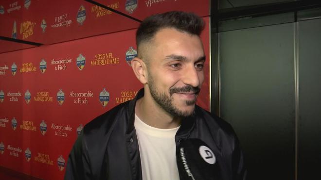 Aitor Paredes, en la previa del Dolphins-Commanders para ElDesmarque.