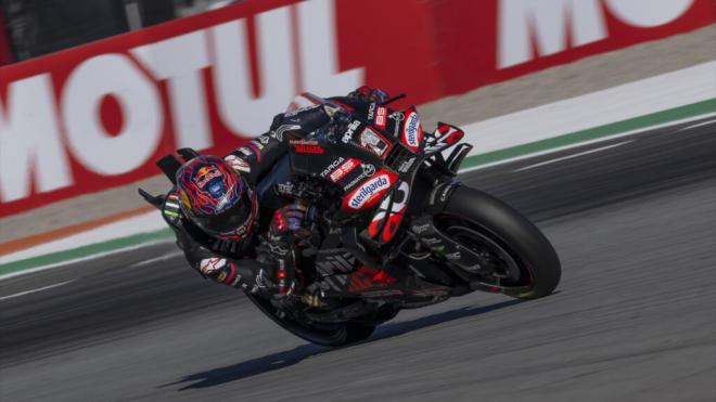 Jorge Martín, en el Gran Premio de Valencia (Foto: Europa Press).
