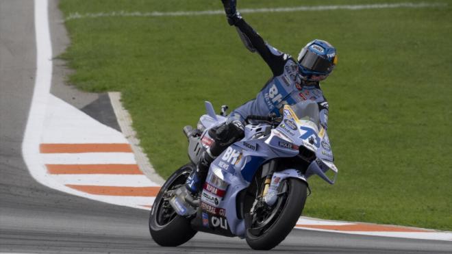 Álex Márquez, en el Gran Premio de Valencia (Foto: Europa Press).