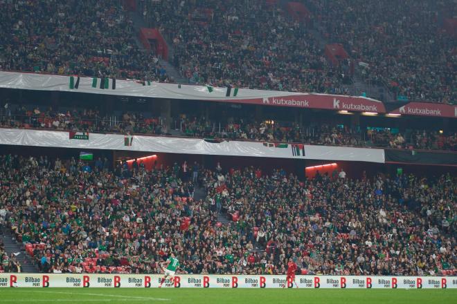 San Mamés en el Euskadi - Palestina. (Foto: @EFF_FVF)