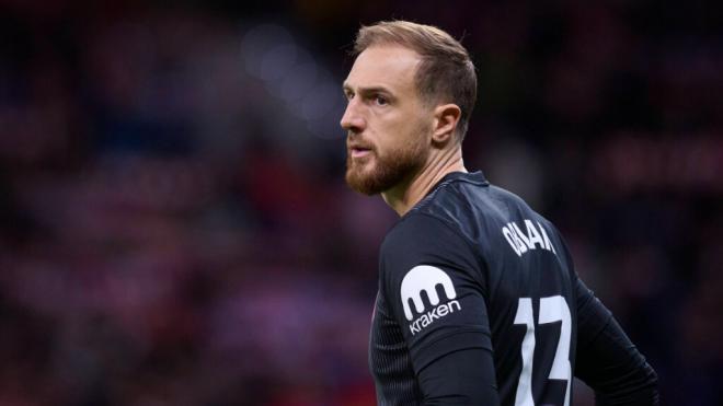 Jan Oblak durante un partido con el Atlético de Madrid (Fuente: Cordon Press)