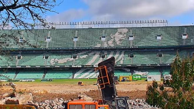 Captura de la retransmisión de la Peña Bética Tajo 13.