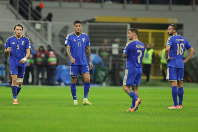 Italia se lamenta tras caer a la repesca ante Noruega (Foto: CordonPress).
