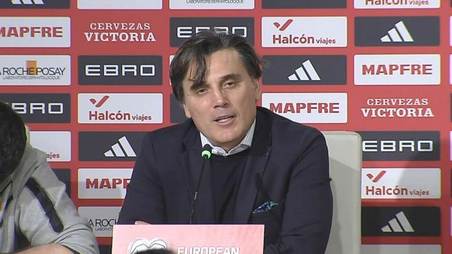 Vicenzo Montella, en rueda de prensa.