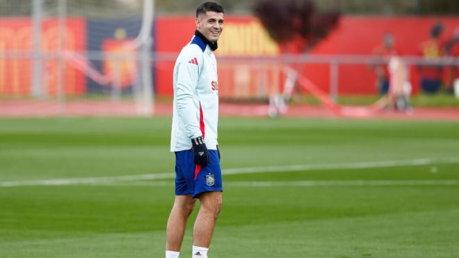 Álvaro Morata en la Selección Español (Europa Press)